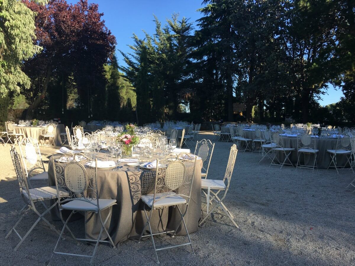 Finca Villasolita, boda al aire libre en la sierra de Madrid