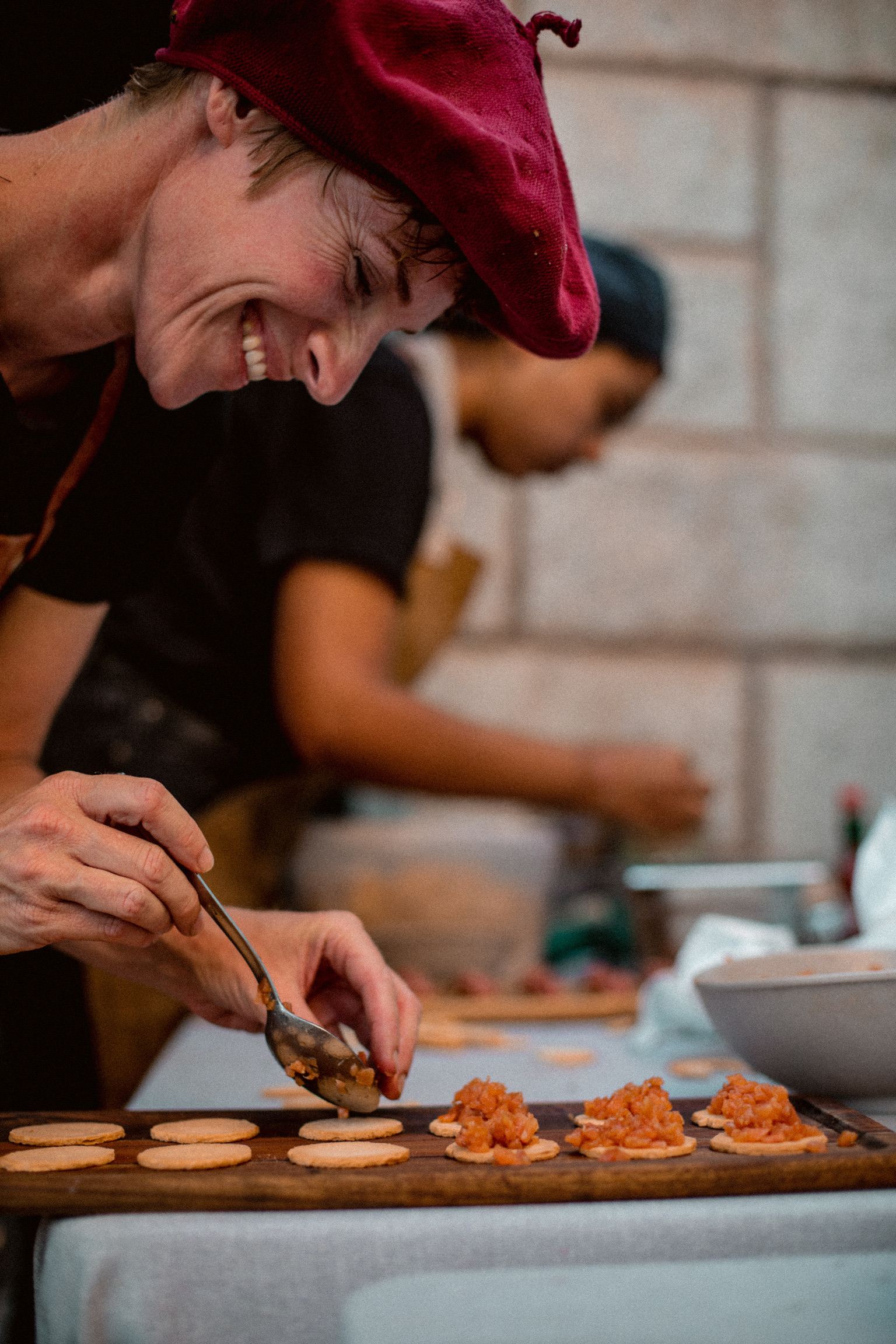 Evento corporativo de El Ombú con parrilla en vivo